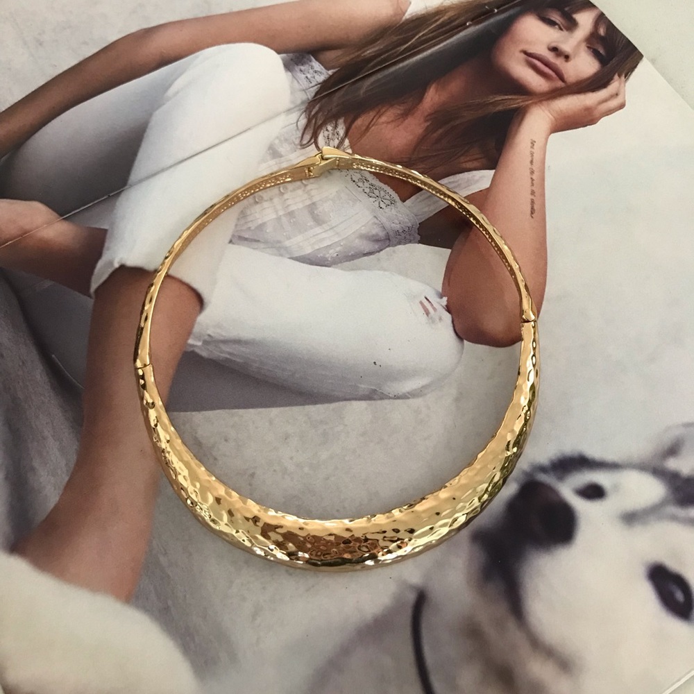 Gold Choker Necklace